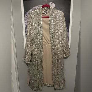 BB Dakota by Steve Madden Sequin Duster